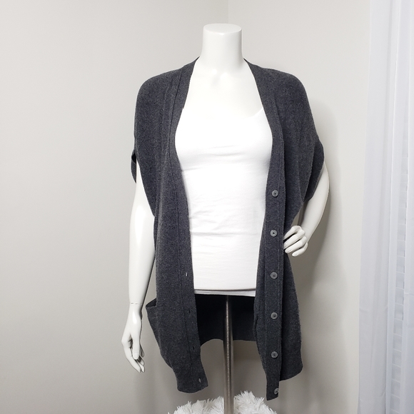 Vince 100% Cashmere Button Front Cardigan - Picture 2 of 6